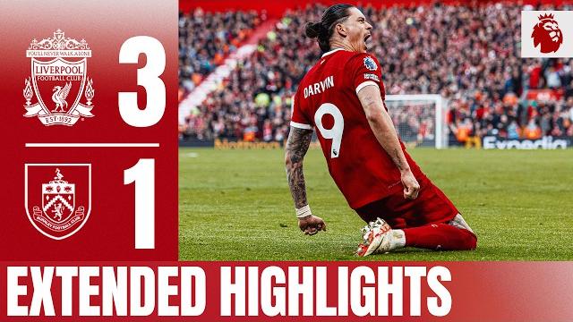 Anfield Win Secured From Jota, Diaz & Nunez Headers! | Liverpool 3-1 Burnley | Extended Highlights Anfield Win Secured From Jota, Diaz & Nunez Headers! | Liverpool 3-1 Burnley | Extended Highlights