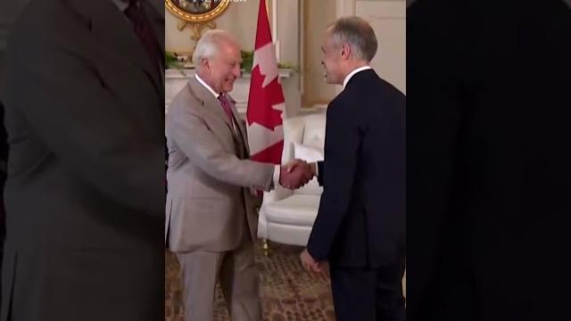 Mark Carney meets with King Charles III Mark Carney meets with King Charles III