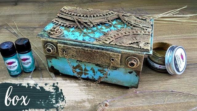 Mixed Media Box / Микс Медиа коробочка под старину Mixed Media Box / Микс Медиа коробочка под старину
