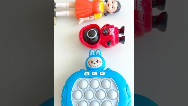 Satisfying with Unboxing Squid Game & Labubu Popit Toys ASMR Videos #satisfying #labubu #squidgame Satisfying with Unboxing Squid Game & Labubu Popit Toys ASMR Videos #satisfying #labubu #squidgame