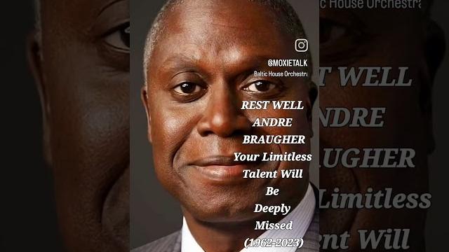 Rest Well Andre Braugher (1962-2023) Rest Well Andre Braugher (1962-2023)