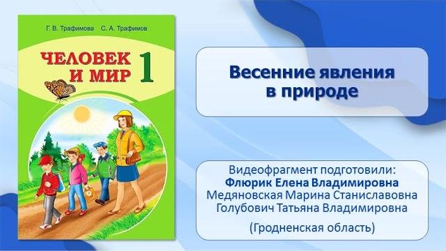 Тема 21. Весенние явления в природе Тема 21. Весенние явления в природе
