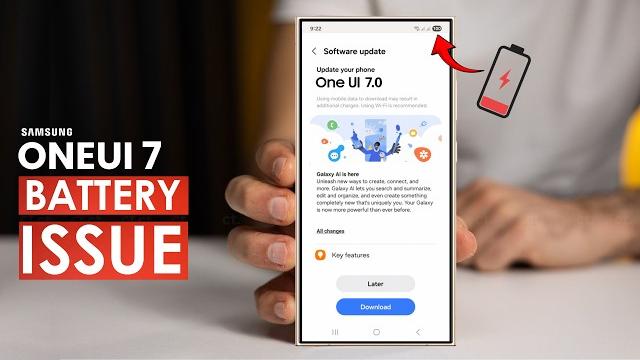 Samsung One UI 7 - Battery Drain Issue Samsung One UI 7 - Battery Drain Issue