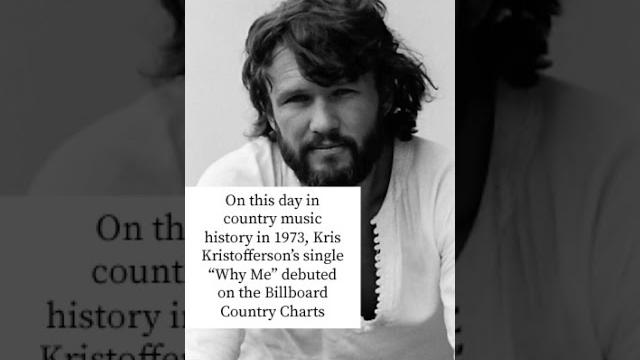 On this day in country music history in 1973 Kris Kristofferson hit the charts #countrymusic #1970s On this day in country music history in 1973 Kris Kristofferson hit the charts #countrymusic #1970s