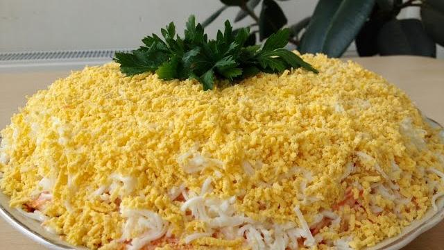 Mimosa Salad very Tasty Recipe (English) Mimosa Salad very Tasty Recipe (English)