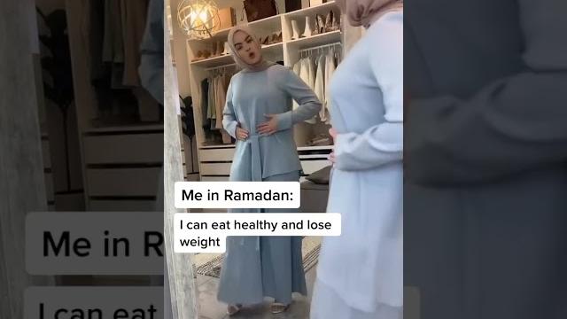 Wanting to lose weight in Ramadan #shorts Wanting to lose weight in Ramadan #shorts