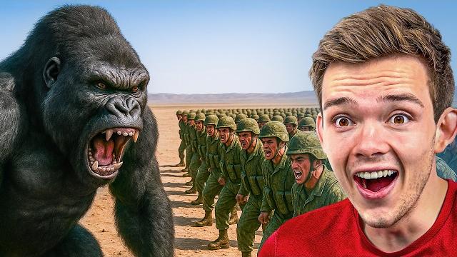 100 Men VS Gorilla: Who ACTUALLY Wins 100 Men VS Gorilla: Who ACTUALLY Wins