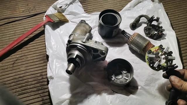 Замена щеток стартера и не только Замена щеток стартера и не только