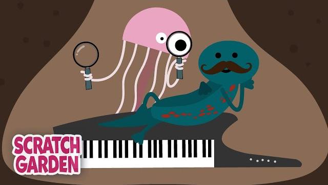 There's a Hole in the Bottom of the Sea | Scratch Garden Characters Super Funny Version! There's a Hole in the Bottom of the Sea | Scratch Garden Characters Super Funny Version!