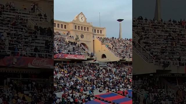 At FC «Barcelona» football match At FC «Barcelona» football match