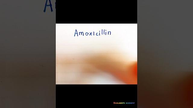 Amoxicillin structure #shorts Amoxicillin structure #shorts