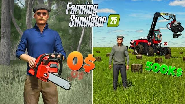 Выжить в ЛЕСУ Farming Simulator 25 Выжить в ЛЕСУ Farming Simulator 25