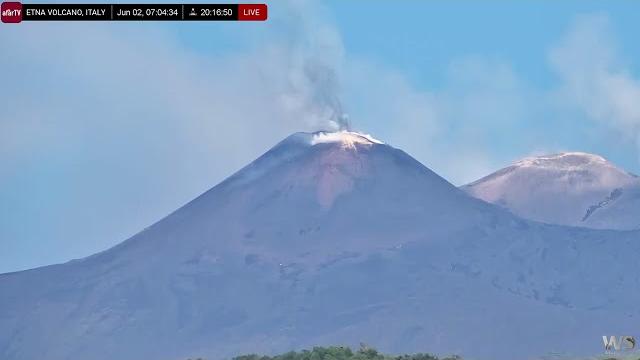 June 2, 2025: New Mount Etna Volcanic Eruption in Sicily (With Large Pyroclastic Flow) June 2, 2025: New Mount Etna Volcanic Eruption in Sicily (With Large Pyroclastic Flow)