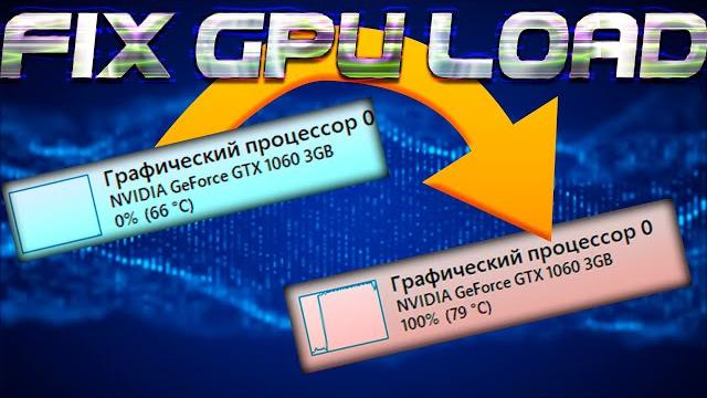 Как вернуть нагрузку на видеокарту 100% Как вернуть нагрузку на видеокарту 100%