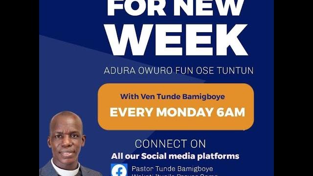 ADURA OWURO FUN OSE TUNTUN || WAKATI ITUSILE || CCDM GLOBAL II VEN TUNDE BAMIGBOYE || 02.06.25 ADURA OWURO FUN OSE TUNTUN || WAKATI ITUSILE || CCDM GLOBAL II VEN TUNDE BAMIGBOYE || 02.06.25