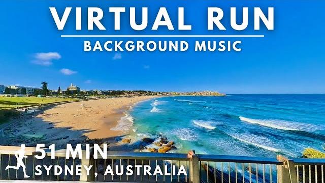 Virtual Running Video For Treadmill with Music In #Sydney | Bondi Beach To Coogee Beach | 51 Min Virtual Running Video For Treadmill with Music In #Sydney | Bondi Beach To Coogee Beach | 51 Min