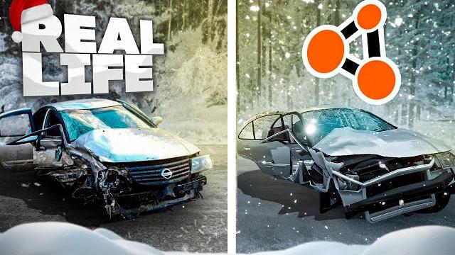 Аварии на реальных событиях в BeamNG.Drive #34 Аварии на реальных событиях в BeamNG.Drive #34