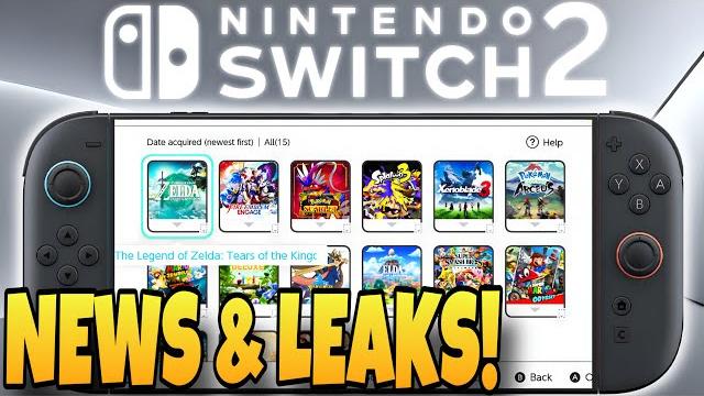 BIG New Nintendo Switch 2 News & Leaks Just Hit! BIG New Nintendo Switch 2 News & Leaks Just Hit!