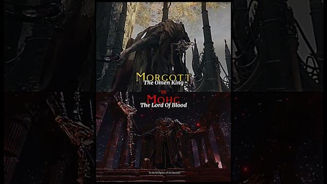 Morgott vs Mohg (Elden ring) #eldenring Morgott vs Mohg (Elden ring) #eldenring