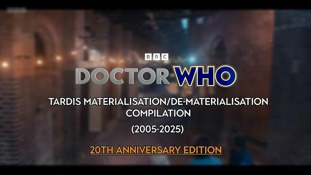 Doctor Who | TARDIS Materialisation/De-materialisation Compilation | 20th Anniversary Edition Doctor Who | TARDIS Materialisation/De-materialisation Compilation | 20th Anniversary Edition