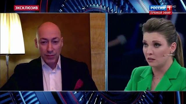 Гордон — Скабеевой на канале "Россия 1": "Да, они дебилы!" Гордон — Скабеевой на канале "Россия 1": "Да, они дебилы!"