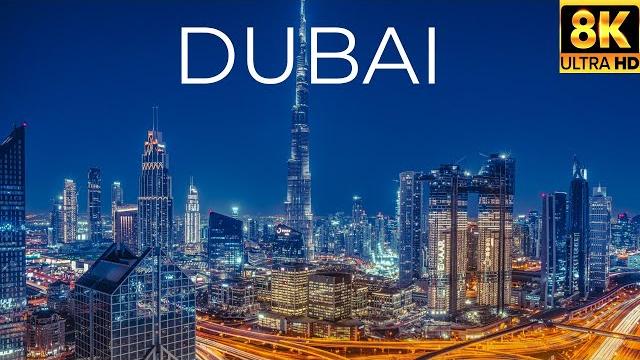 DUBAI, United Arab Emirates In 8K ULTRA HD HDR 60 FPS. DUBAI, United Arab Emirates In 8K ULTRA HD HDR 60 FPS.