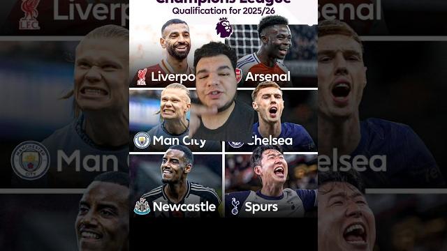 Equipos de Premier League en Champions #liverpool #arsenal #mancity #chelsea #newcastle #tottenham Equipos de Premier League en Champions #liverpool #arsenal #mancity #chelsea #newcastle #tottenham