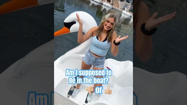 Have you rode in a swan? #shorts #dance #music #shortsfeed #fyp #viral #summer #trending Have you rode in a swan? #shorts #dance #music #shortsfeed #fyp #viral #summer #trending