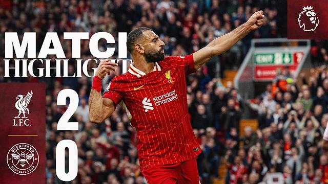 Diaz & Salah Score For Slot's First Anfield Win | Liverpool 2-0 Brentford | HIGHLIGHTS Diaz & Salah Score For Slot's First Anfield Win | Liverpool 2-0 Brentford | HIGHLIGHTS