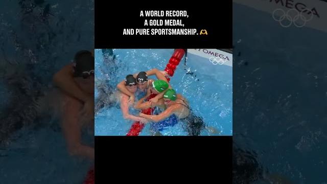 The moment Tatjana Schoenmaker broke the world record at #Tokyo2020. ️ #Swimming #MoreThanSport The moment Tatjana Schoenmaker broke the world record at #Tokyo2020. ️ #Swimming #MoreThanSport
