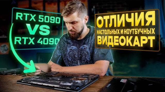 Тест RTX 5090 vs 4090 Laptop / Mobile и эволюция ноутбуков MSI Titan от GT80 к HX 18 AI Тест RTX 5090 vs 4090 Laptop / Mobile и эволюция ноутбуков MSI Titan от GT80 к HX 18 AI