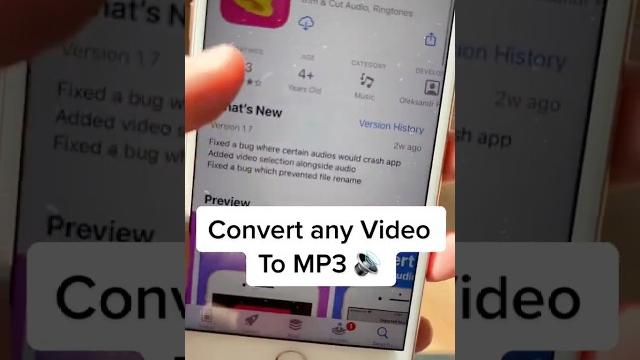 Convert Any Video to Mp3 on iPhone iOS 18 Convert Any Video to Mp3 on iPhone iOS 18