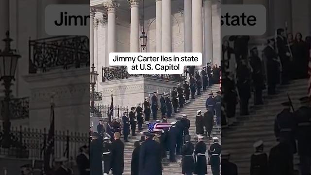 Jimmy Carter lies in state at U.S. Capitol Jimmy Carter lies in state at U.S. Capitol