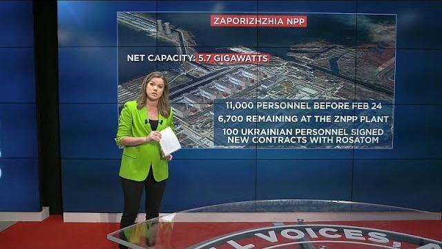 Запорожская АЭС обесточена Запорожская АЭС обесточена