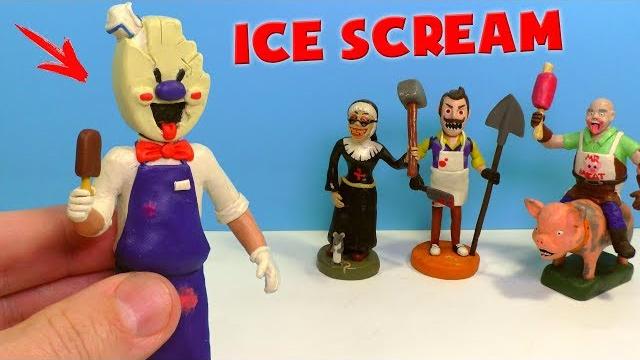 Лепим МОРОЖЕНЩИКА из игры Ice Scream Лепим МОРОЖЕНЩИКА из игры Ice Scream