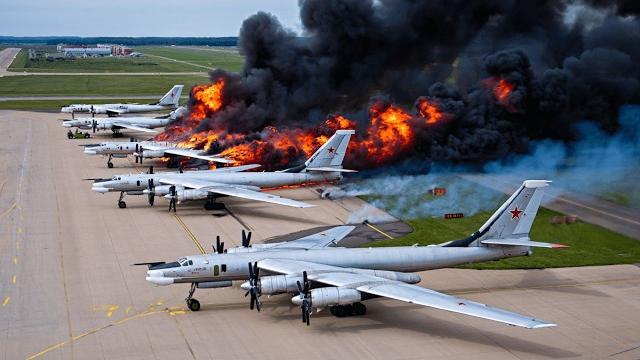 OPERATION WEB! 34% of RUSSIAN STRATEGIC Bombers Destroyed by Ukrainian FPV Drones — 41 TU-95 LOST! OPERATION WEB! 34% of RUSSIAN STRATEGIC Bombers Destroyed by Ukrainian FPV Drones — 41 TU-95 LOST!