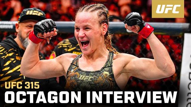 Valentina Shevchenko Octagon Interview | UFC 315 Valentina Shevchenko Octagon Interview | UFC 315