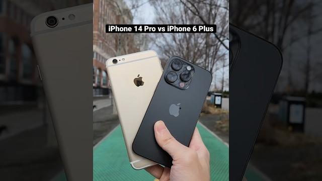 iPhone 14 Pro vs iPhone 6 Plus Camera Comparison iPhone 14 Pro vs iPhone 6 Plus Camera Comparison