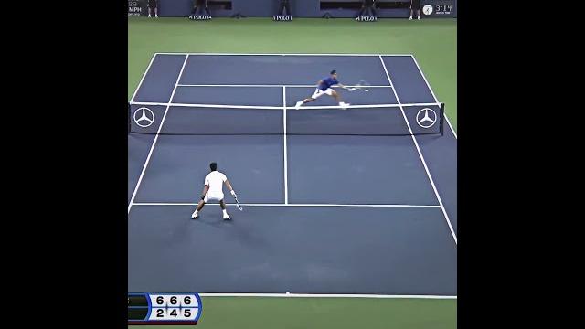 This rally is tennis perfection This rally is tennis perfection