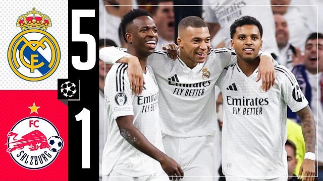 HIGHLIGHTS | Real Madrid 5-1 Salzburg | Champions League HIGHLIGHTS | Real Madrid 5-1 Salzburg | Champions League