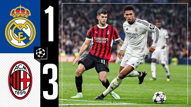 HIGHLIGHTS | Real Madrid 1-3 AC Milan | Champions League 2024/25 HIGHLIGHTS | Real Madrid 1-3 AC Milan | Champions League 2024/25