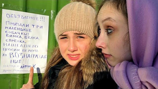 Диана и Капа ИЩУТ СОБАК! НАГРАДА IPHONE X Диана и Капа ИЩУТ СОБАК! НАГРАДА IPHONE X