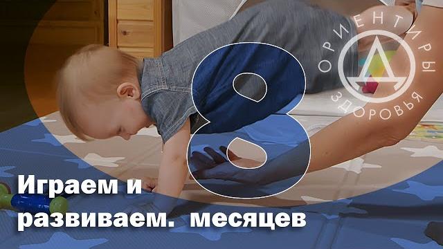 Играем и развиваем. 8 месяцев. Играем и развиваем. 8 месяцев.