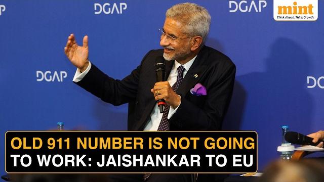 Watch: Jaishankar’s Subtle Dig At US As He Talks About ‘New Modes’ of Ties Between India & Europe Watch: Jaishankar’s Subtle Dig At US As He Talks About ‘New Modes’ of Ties Between India & Europe