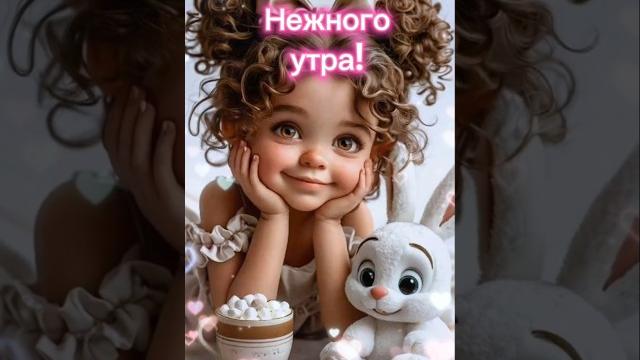 Нежного утра! #shorts Нежного утра! #shorts