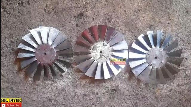 Making a Fan Blade Out of A GI Plain Sheet Making a Fan Blade Out of A GI Plain Sheet