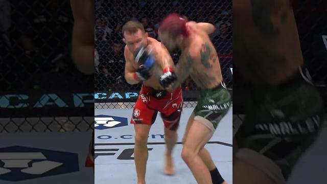 Жесткий размен в бою Ян vs О’Мэлли Жесткий размен в бою Ян vs О’Мэлли