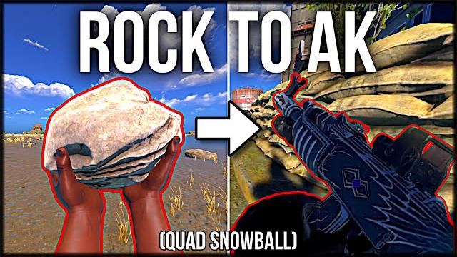 How I Went ROCK to AK in 1 Minute - Rust Console How I Went ROCK to AK in 1 Minute - Rust Console