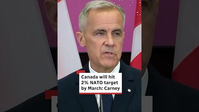 Canada will hit 2% NATO target by March: Carney Canada will hit 2% NATO target by March: Carney