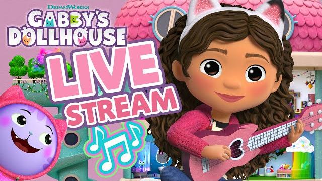 Gabby's Dollhouse 24/7 - MUSIC & FRIENDS MARATHON Livestream for Kids Cartoons for Children Gabby's Dollhouse 24/7 - MUSIC & FRIENDS MARATHON Livestream for Kids Cartoons for Children